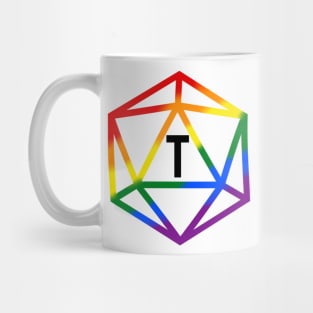 Trans Pride Rainbow Flag Mug